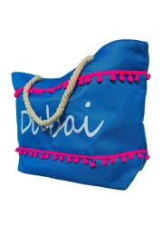 Ajooba Dubai Beach Bag, Assorted Colour