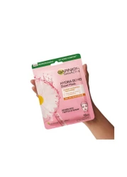 Garnier SkinActive Sheet Mask Hydra Bomb Hyaluronic Acid And Chamomile White 32ml