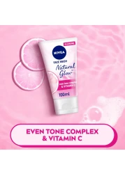 NIVEA Face Wash Cleanser Natural Glow Even Skin Tone 100ml