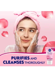 NIVEA Face Wash Micellar Rose Care with Organic Rose All Skin Types 150ml