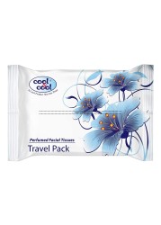 Cool &amp; Cool Perfumed Travel Tissues White 20 Sheets 1 PCS