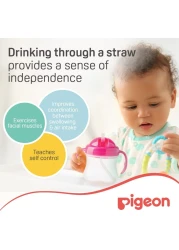 Pigeon Mag Mag Straw Cup 15734 Pink 200ml