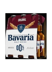 Bavaria Holland Peach Flavour Non-Alcoholic Malt Drink 330ml Pack of 6