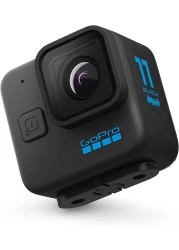GoPro HERO11 Black Mini Compact Waterproof Action Camera With 5.3K60 Ultra HD Video, 24.7MP Frame Grabs, 1/1.9&quot; Image Sensor, Live Streaming, Stabilization, CHDHF-111-RW