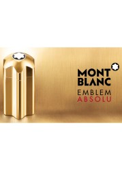 Mont Blanc Emblem Absolu For Men - Eau de Toilette