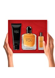 Emporio Armani Stronger With You Set - Eau de Toilette - 3 Pieces