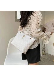Women Diamond Patterned Shoulder Bag Crossbody Bag And Fashionable