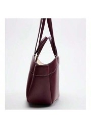 2024 New Arrival Women Shoulder Handbag Tote Bag Fashion Large Capacity Commute Shopping Purse