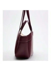 حقيبة كتف نسائية، موضة 2024 حديثة الوصول، حقيبة يد سعة كبيرة للتسوق والنقل اليومي