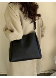 Luxury Fashionable Chic PU Leather Tote Bag With Exquisite Design