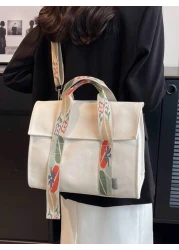 Fashion New Versatile Women Small Square Handbag Casual Elegant Lady Shoulder Crossbody Bag