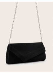 Fashionable Women s Evening Bag New Style Women s Clutch Bag Striped Asymmetrical Flap Party Bag Elegant Women s Shoulder Bag Prom Bag Charming Bridal Banquet Bag Suitable For Dinner Prom Party Gradua