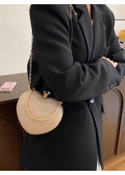 Luxury Handbags Clutch Purses Hot Heart Shape Chain Women Ladies Evening Bags