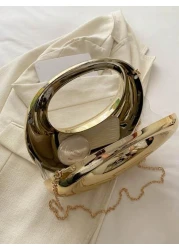 حقيبة كروس كاندي ملونة من الاكريليك للنساء موضة جديدة حقيبة العشاء