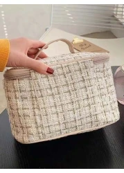 1pc Multifunctional Makeup Bag Toiletry Bag Makeup Brush Holder Travel Organizer Coin Purse Sanitary Pad Bag Data Cable Bag Luggage Bag Handbag Underwear Bag Shoe Bag Clothing Organizer Bag Skincare P