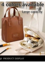 1pc Makeup Bag Cosmetic Bag Toiletry Bag Ladies Bag Portable Toiletry Kit Waterproof Makeup Bag Large Capacity Makeup Bag Cosmetic Travel Bag Multi Functional Travel Organizer Clutch Cosmetic Storage