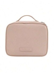 Portable Cosmetic Bag Toiletry Bag With Handle Pu Large Capacity Cosmetic Storage Bag Waterproof Travel Storage Bag Store Cosmetics And Travel Necessities Gift For Women