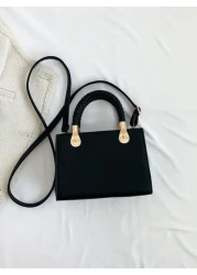 New Women s PU Leather Shoulder Bag Adjustable Strap Mini Handbag Clutch Bag Minimalist Classic Funky Leather Small Bag Square Bag Suitable For Women Travel Work Party Holiday