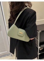 Chic Handbag Niche Underarm Bag New Stylish Commuter Bag Baguette Bag Versatile Shoulder Bag