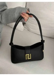 حقيبة كتف موضة نسائية كاجوال/للتنقل ذات لون سادة، حقيبة عبر الجسم محمولة مناسبة للمواعدة والتسوق والهدايا