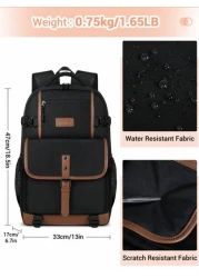 Travel Backpack For Men Laptop Backpack 15 6 Inch Large Waterproof Work Computer Backpack TSA Friendly College School Backpacks