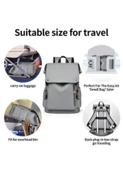 Clevn Kare Waterproof Backpack For Men Business Commute Laptop Bag Korean Style Casual Student School Bag Travel Rucksack Graduation