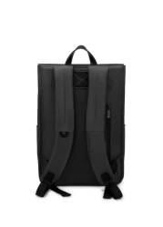 1pc Black Fashion Backpack For Men High End Business Commuting Laptop Bag With Waterproof Design And 15 6 Laptop Compartment Christmas Gifts Christmas Gifts Fall Winter Travel Holiday Practical Studen