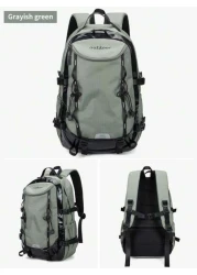 حقيبة ظهر كبيرة السعة للتخييم والتنزه في الهواء الطلق، حقيبة ظهر متعددة الوظائف للجنسين للسفر والتنزه والريا