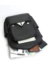 Men s High Capacity 15 6inch Flap Laptop Backpack Stylish Business Backpack Travel Backpack For College Commuting Father s Day Gift