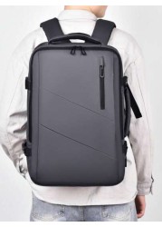 Men s Large Capacity Casual Backpack Commuter Bag Travel Bag Carry On Backpack