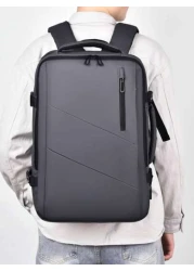 Men s Large Capacity Casual Backpack Commuter Bag Travel Bag Carry On Backpack