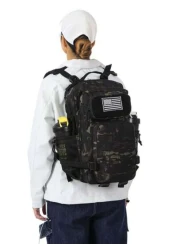 THURAM 13 Inch Laptop Backpack 20L GYM Bag With 2 Bottle Holders Water Proof Trekking Fishing Hunting Bag Backpack Outdoor Rucksacks School Bag Camping Daypack School Summer Vacation Funny Gifts Chris