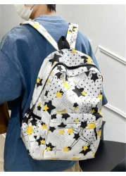 New Star Versatile Backpack For Women High Beauty Junior High School High School Large Capacity Backpack Niche Commuter Student Backpack Fashion Backpack Student Male New Junior High School High Schoo