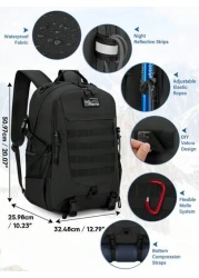 Hiking Backpack Military Tactical Backpacks Hunting Rucksack For Camping Cycling Climbing Walking Mountaineer Outdoor Sports