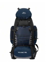 90L Travel Bag Large Capacity Camping Backpack Climbing Backpacks Outdoor Sport Hiking Trekking Shoulder Bags With Waterproof Rain Cover Christmas Fall University School Bag For School College Gifts S