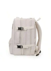 1 Pc Carry On Backpack 45L Expandable Travel Backpack Airplane Approved Weekender Bag Water Resistant Laptop Backpack For Men For Travel Business For Outdoor Camping For Back To School