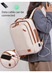 Myco Carry On Travel Backpack For Men Flight Approved 40L Personal Item Backpack With 3 Packing Cubes Travel Book Bag For Weekender College Office Christmas Gifts Winter Christmas Bag Travel Bag Schoo