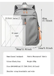 A Fashionable Classic And Durable Backpack For Students Traveling Daily
