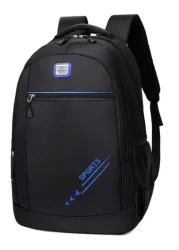 New Fashion Minimalist Casual Versatile Lightweight Travel Commute Large Capacity Multi Pocket Flat Book Laptop Men Backpack