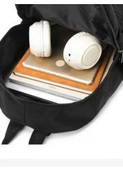 Unisex College Student Couple Backpack Lightweight Outdoor Travel Hiking Backpack With Water Bottle Holder