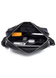 saroxi Men Bag Men Messenger Bag Fashion Casual Bag Shoulder Bag Youth Gift Large Capacity Clutch Bag Travel Bag Commuter Shoulder Bag Back To Sling Bag Students Fall Bag Cylinder Bag Old Money Christ