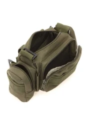 NYXIA حقيبة كتف مقاومة للماء متعددة الاستخدامات، حقيبة صدر محمولة للخارج، حقيبة دراجة، حقيبة خصر من النايلون عا