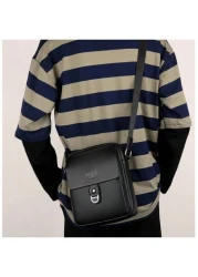 Men s Shoulder Bag Backpack Crossbody Bag Casual Small Bag Multifunctional Business Bag Sling Bag Square Bag Black Bag Business Casual Water Proof Valentines Scream Bag Winter Thanksgiving Travel Purs