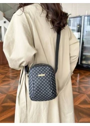 peach tree حقيبة صدر كاجوال مقاومة للماء من البولي يوريثان، حقيبة كروسبودي للكتف للرجال ، حقيبة رسول بلون بسيط عتي