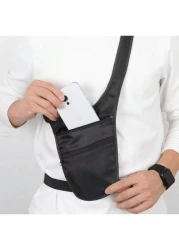 حقيبة كتف رجالية، حقيبة متقاطعة، حافظة هاتف، حقيبة رياضية متعددة الطبقات