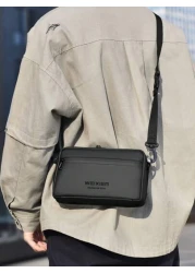 1pc Crossbody Bag Shoulder Bag Waist Bag Handbag Sports Bag Wallet Card Holder Fabric Multiple Compartments Pockets Adjustable Shoulder Strap Hiking Christmas Winter Gifts Hip Bag Tote Bag Black Bag H