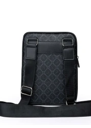 High School Students University Sling Bag Shoulder Bag Casual Bag Men Geo Graphic Crossbody Bag Fashion Adjustable Printed For Daily Commuting Crossbody Bag Messenger Cylinder Bag Men Bag Winter Vinta