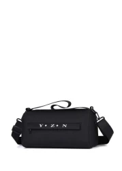 1 Pc Fashion Casual Man Crossbody Bag Pillow Bag ShoulderBag Letter Decoration Versatile Lightweight Portable With Multi Pockets With Zipper For Daily Commuter BagAdjustable Shoulder Strap For Travel