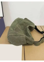 Minimalist Flap Hobo School Bag For Graduates Teen Girls Boys Freshmen Sophomores Juniors And Seniors Suitable For College And High School Students Perfect For Outdoor Travel And Back To School