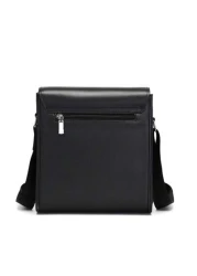 Fashion Shoulder Crossbody Bag PU Leather Large Capacity Business Leisure Travel Shoulder Bag Suitable For Work Commuting Bag Business Men s Shoulder Bag Vertical Square Business Travel Briefcase Larg